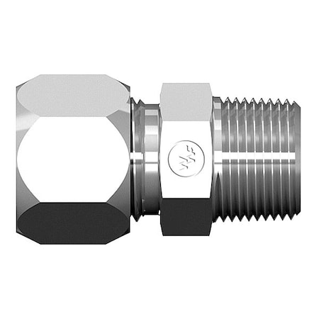 Flareless Male Connector Stainless Steel